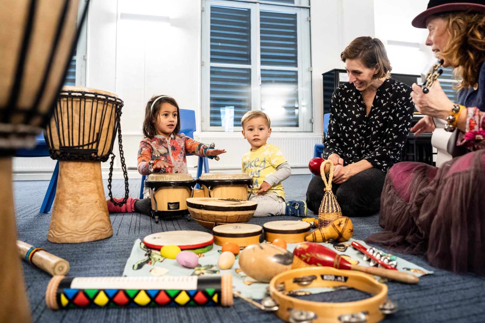 Kinderen leren instrumenten kennen tijdens de Betovering