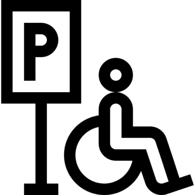 pictogram rolstoelparkeerplaats